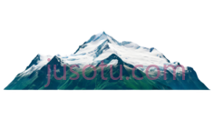 山峰,卡通,白色,蓝色PNG