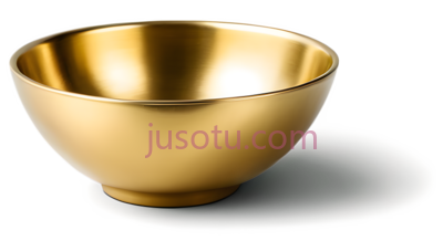 碗,现代,金色, PNG