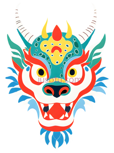 毛茸茸,龙, PNG