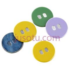 纽扣,圆形,黄色PNG