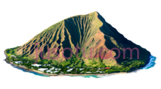 山,自然景观,绿色,棕色,蓝色PNG