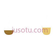 茶壶,杯子,卡通,棕色PNG