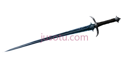 剑,现代,蓝色, PNG