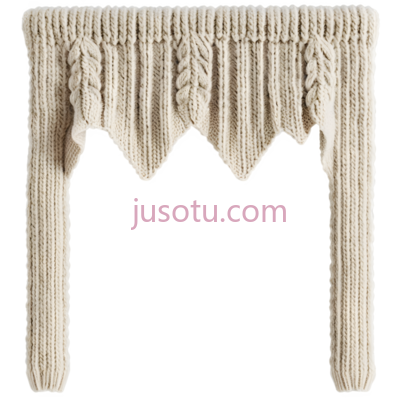 窗帘,编织,米色, PNG