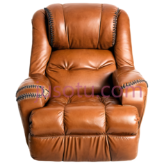 沙发,现代,棕色PNG