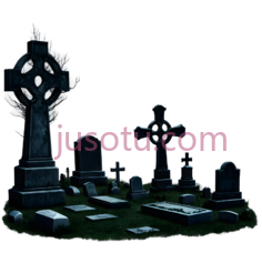 墓碑,哥特式,灰色PNG