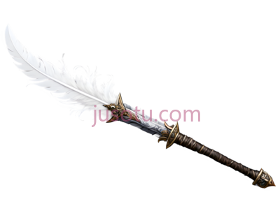 羽毛箭,古代,幻想,白色, PNG