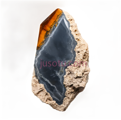 玛瑙石,自然,黑色,橙色, PNG