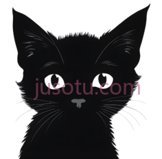 黑猫,眼睛,鼻子PNG