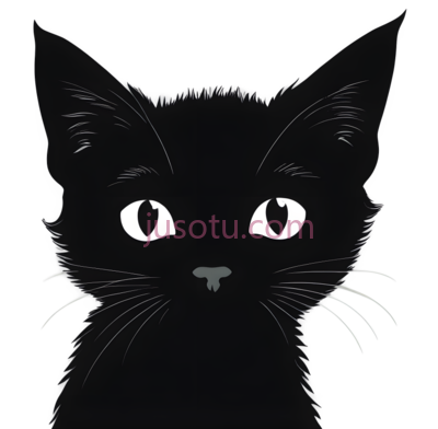 黑猫,眼睛,鼻子, PNG