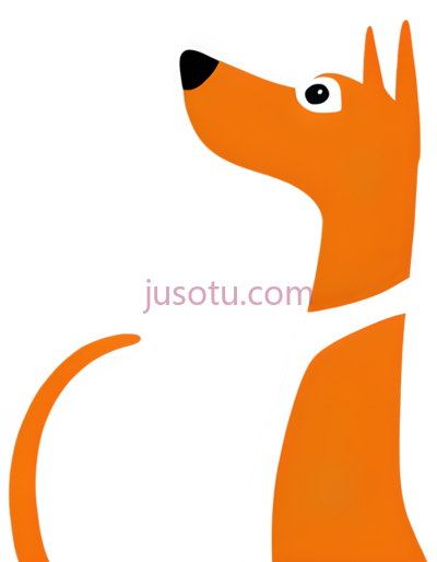 狗,橙色, PNG