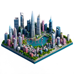 上海,城市,景观PNG