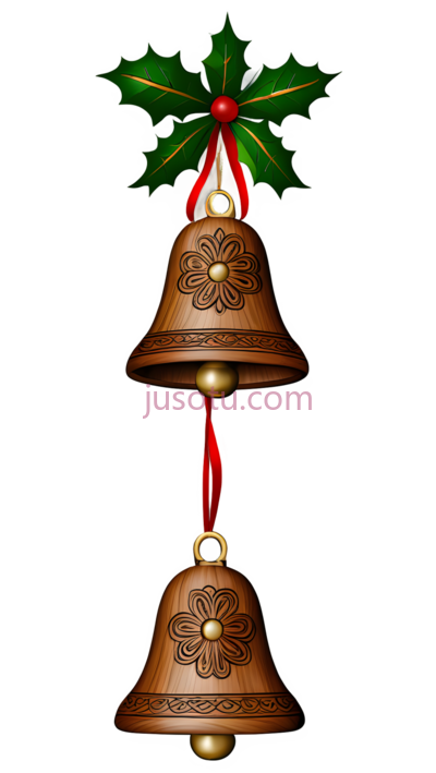 铃铛,复古,棕色, PNG