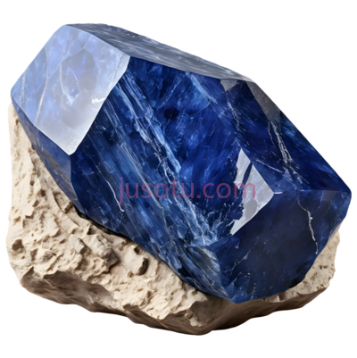 蓝宝石,晶体状,蓝色, PNG