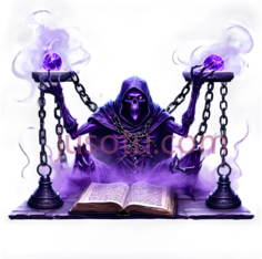 巫师,神秘,黑暗魔法,紫色PNG