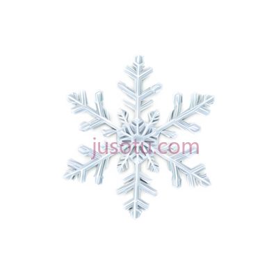 雪花,对称,白色, PNG