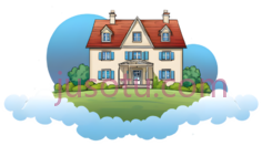 乡村房屋,天空PNG