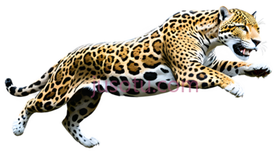 猎豹,3D,黄色带黑色斑点, PNG
