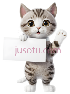 小猫,卡通,白色,灰色PNG