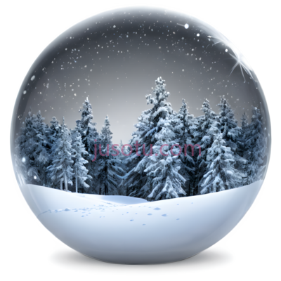 雪球,冬季风景,白色, PNG