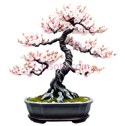 樱花,盆景, PNG