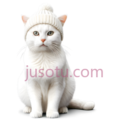 猫,戴帽子的卡通形象,白色PNG