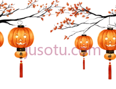 灯笼,中国,橙色PNG