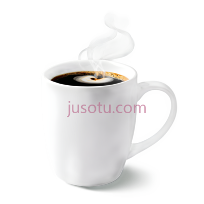 咖啡杯,现代,白色, PNG