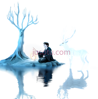 树,蓝色发光,蓝色, PNG