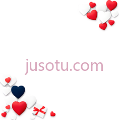 心形图案,卡通,红色,白色PNG