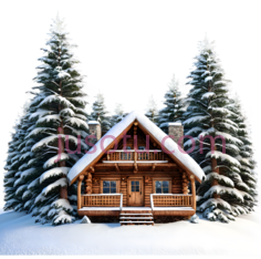 小木屋,乡村,棕色PNG