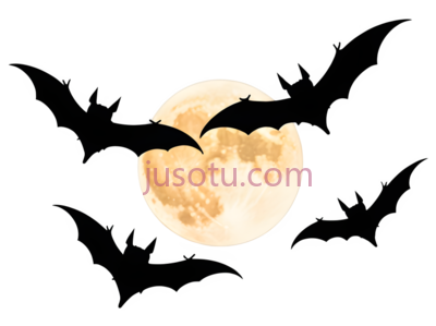 蝙蝠,卡通,黑色, PNG