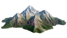 山峰,插画,白色,灰色PNG