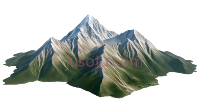 山峰,插画,白色,灰色, PNG