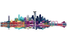 城市天际线, PNG