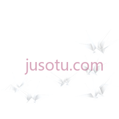 纸鹤,折纸,白色PNG