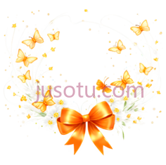 花环,装饰性,黄色PNG