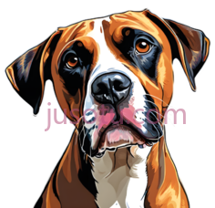 狗,卡通,棕色,黑色,白色PNG