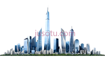 城市天际线,建筑, PNG