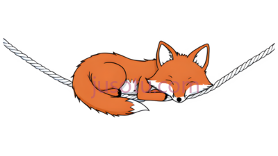 狐狸,卡通,橙色, PNG