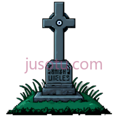 墓碑,卡通,灰色PNG