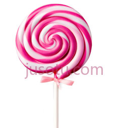 棒棒糖,螺旋形,粉色,白色PNG