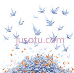 千纸鹤PNG
