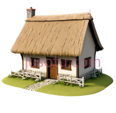 小屋,乡村,白色,棕色PNG