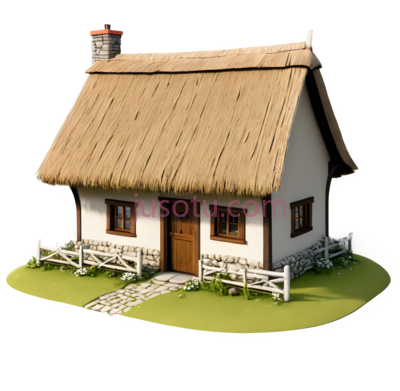 小屋,乡村,白色,棕色, PNG