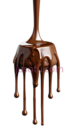 巧克力酱,流动,棕色PNG