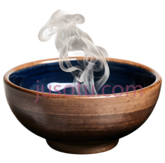 碗,陶瓷,棕色,蓝色PNG