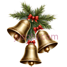 圣诞树铃铛PNG