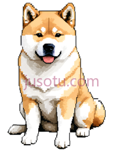 狗,像素,白色,棕色PNG
