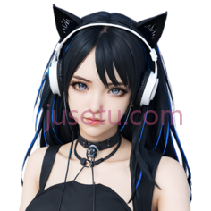 耳机,猫耳耳机,白色PNG